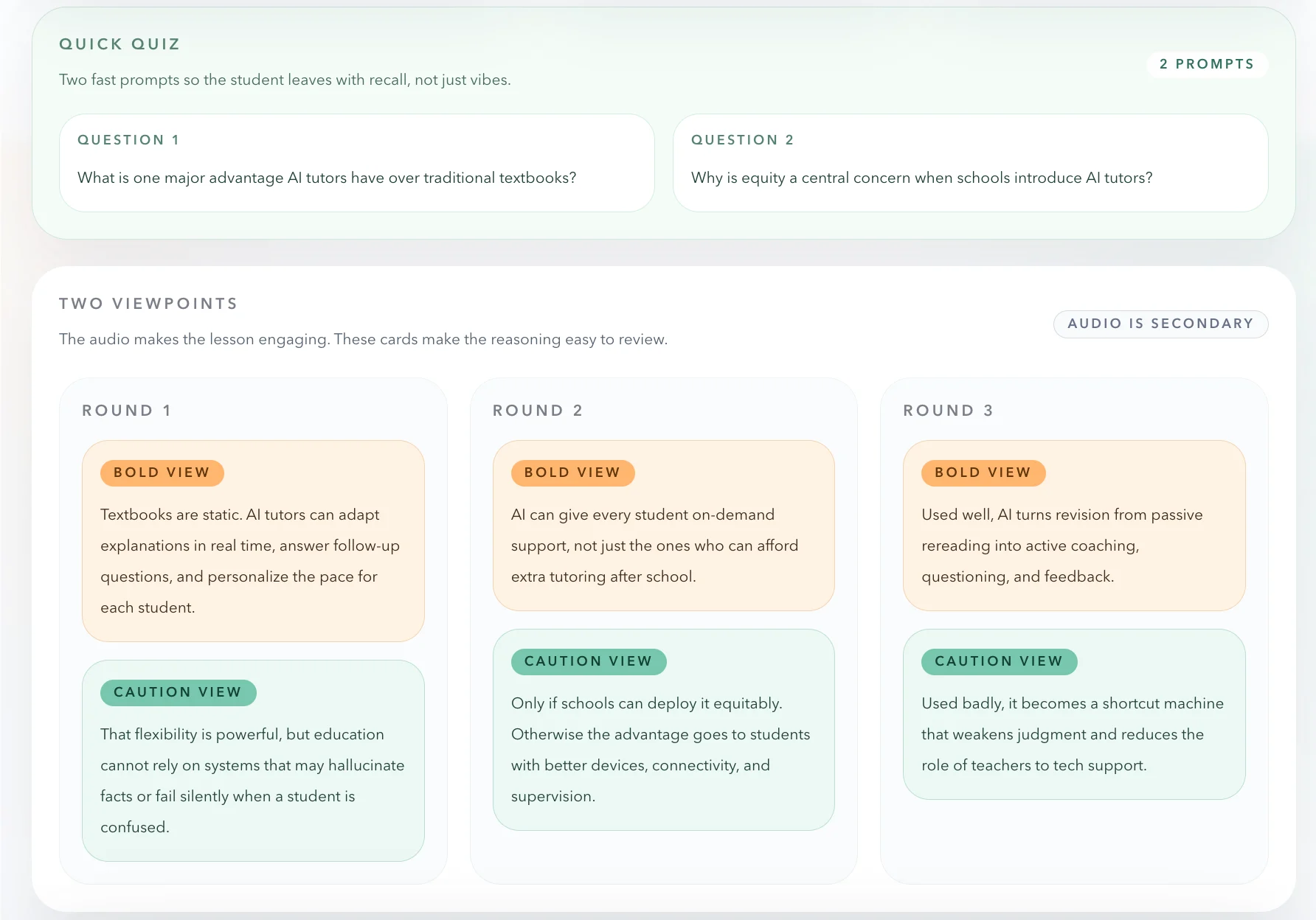 January Capital — product screen 3.