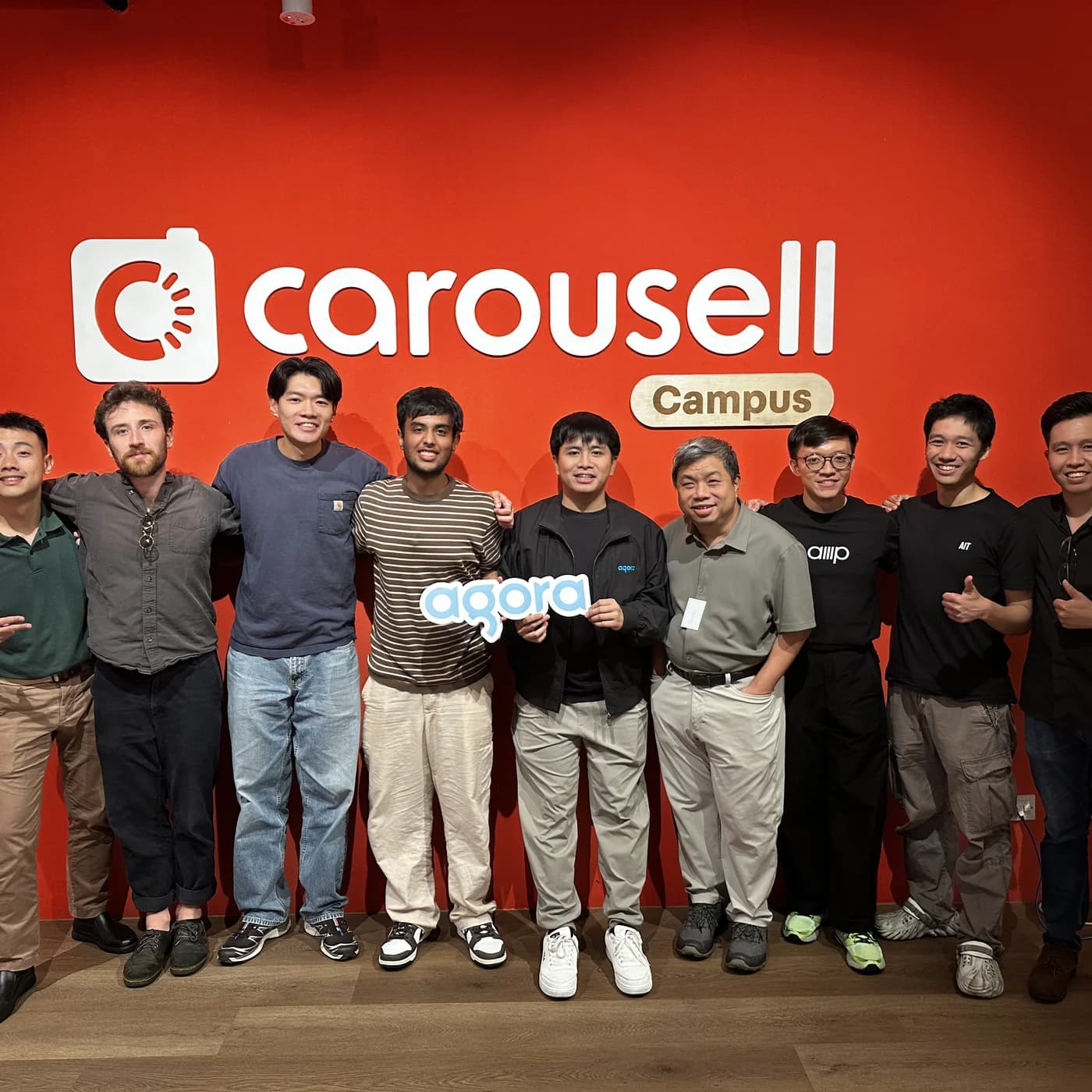 A CareKaki presentation at Agora.