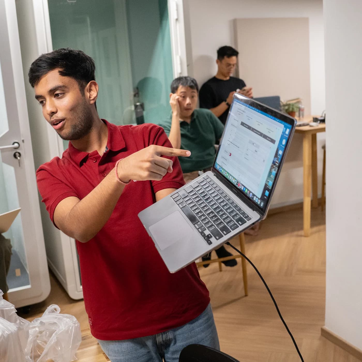 A working session during the Blitz build sprint.