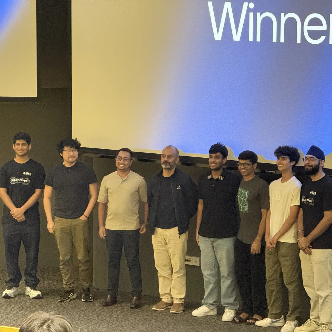The team together at iNTUition.